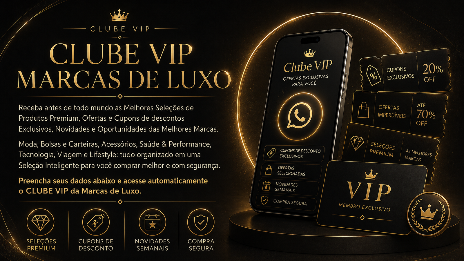 Clube VIP Marcas de Luxo