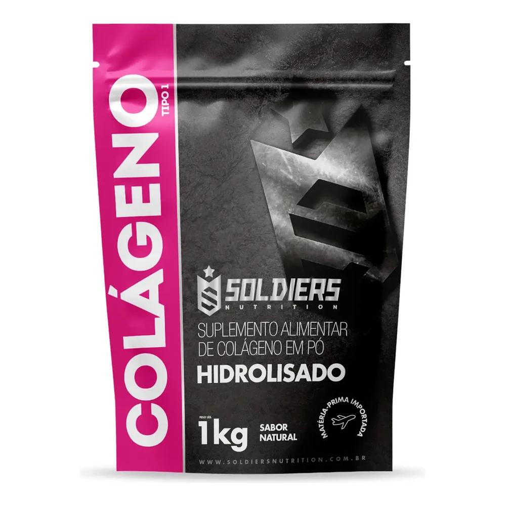 Colágeno Hidrolisado 1kg Tipo 1 100% Puro
