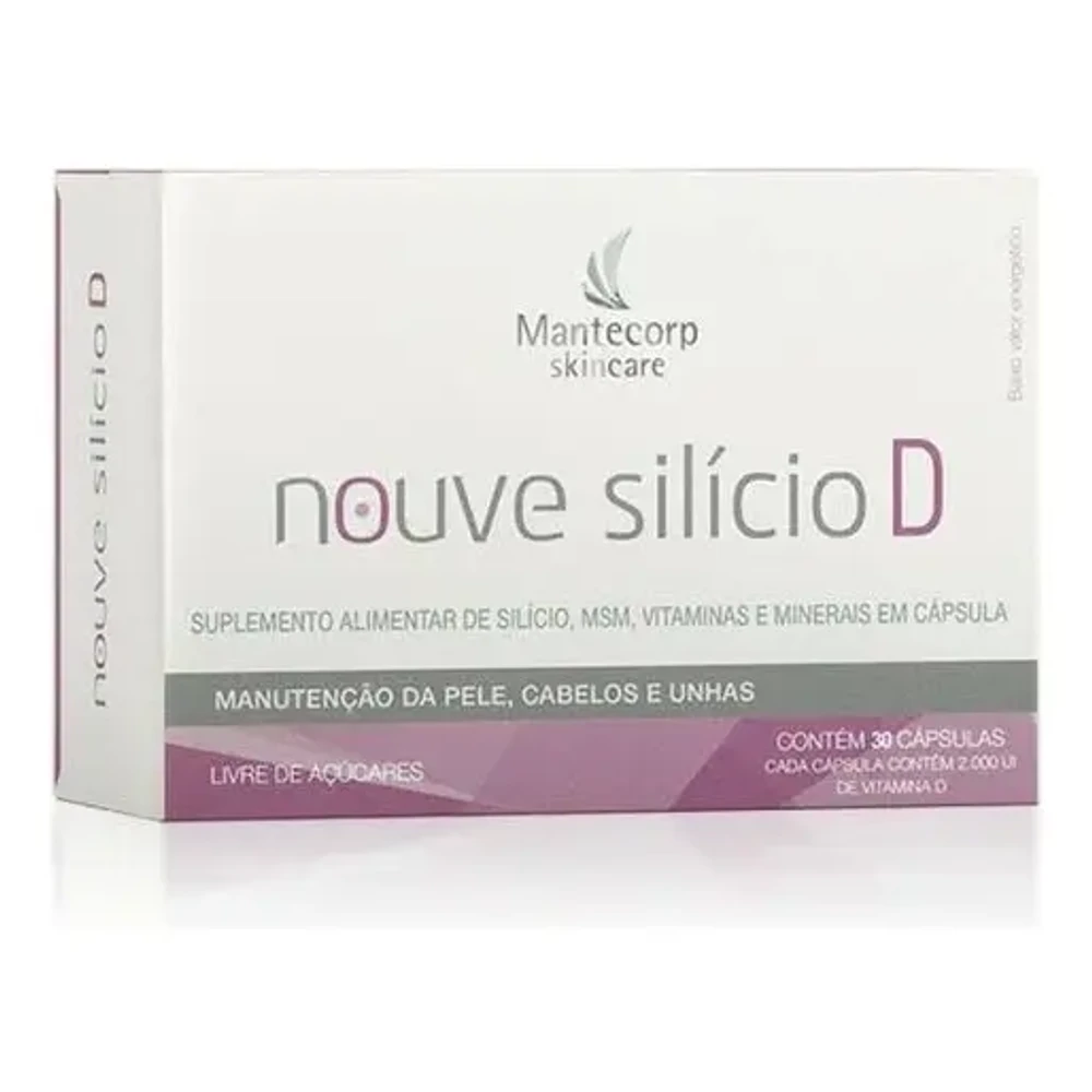Suplemento Alimentar Nouve Silício D 30 Cápsulas