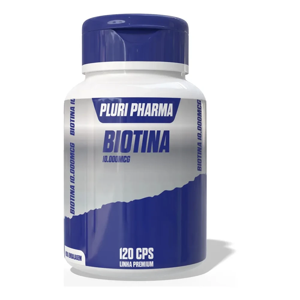 Biotina 10.000mcg 120 Cápsulas