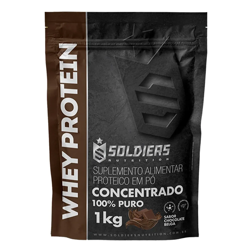 Whey Protein Concentrado Soldiers 1kg