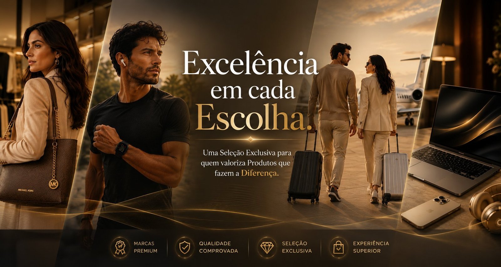 Excelência em cada Escolha — Marcas de Luxo